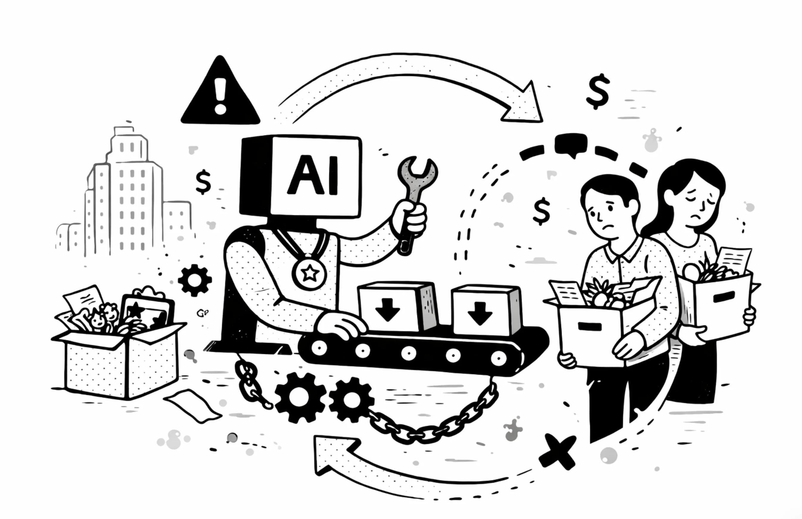 The AI Layoff Trap: Why Companies Can't Stop Automating Even When It Hurts Everyone